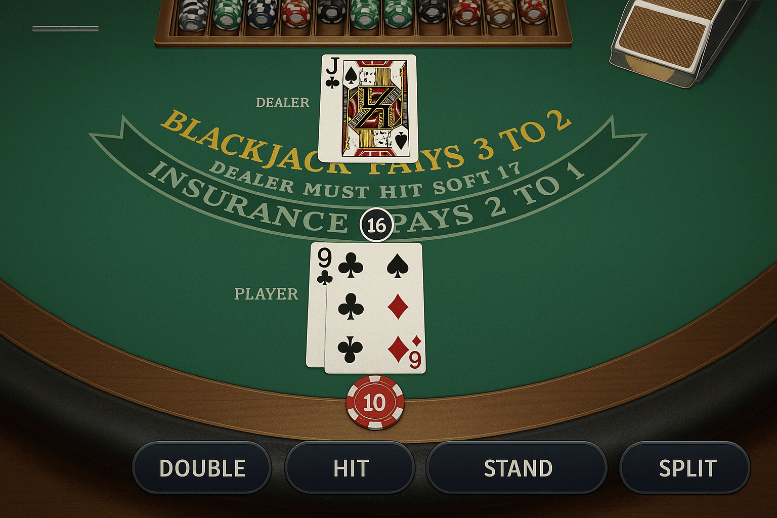 破解21點莊家優勢：規則分析與技巧對策全攻略