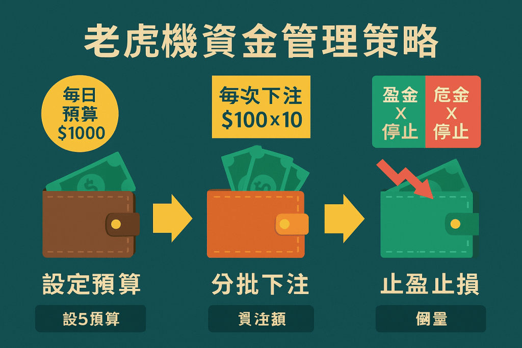老虎機資金管理技巧圖解