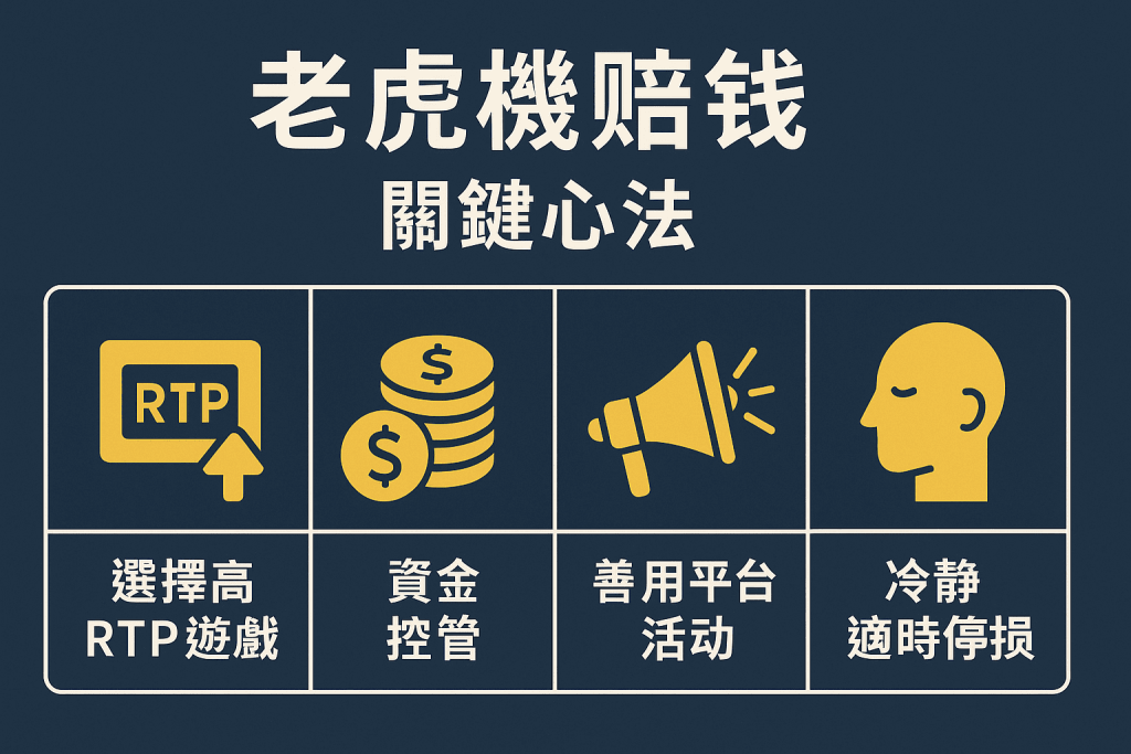 老虎機贏錢技巧總整理圖